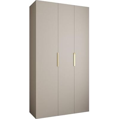 ABIKS MEBLE Armadio Como - 130cm largeur - 245,5cm hauteur - 3 portes - Garde-robe - Publicité ABIKS MEBLE Armadio Como - 130cm largeur - 245,5cm hauteur - 3 portes - Garde-robe - Publicité