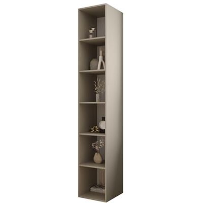 ABIKSMEBLE Inova 1 Bibliothèque Bibliothèque Étagère Colonne Meuble de Rangement pour Salon, Chambre à Coucher, Chambre d'enfant 236,7x40x45cm Cachemire - Publicité ABIKSMEBLE Inova 1 Bibliothèque Bibliothèque Étagère Colonne Meuble de Rangement pour Salon, Chambre à Coucher, Chambre d'enfant 236,7x40x45cm Cachemire - Publicité