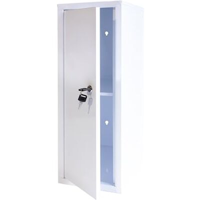 Box and beyond Armoire Pharmacie Murale 60 x 30 x 20 cm Métal Blanc Grande capacité Salle de Bain, Rangement médicaments et Accessoires Style Design Moderne - Publicité Box and beyond Armoire Pharmacie Murale 60 x 30 x 20 cm Métal Blanc Grande capacité Salle de Bain, Rangement médicaments et Accessoires Style Design Moderne - Publicité