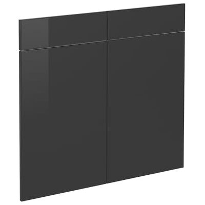 Vicco Façade de Cuisine R-Line, Anthracite Haute Brillance, 79.2x70.8cm façade de Meuble pour Meuble Bas à tiroirs, adapté aux armoires de Cuisine R-Line pour Une Installation Facile - Publicité Vicco Façade de Cuisine R-Line, Anthracite Haute Brillance, 79.2x70.8cm façade de Meuble pour Meuble Bas à tiroirs, adapté aux armoires de Cuisine R-Line pour Une Installation Facile - Publicité