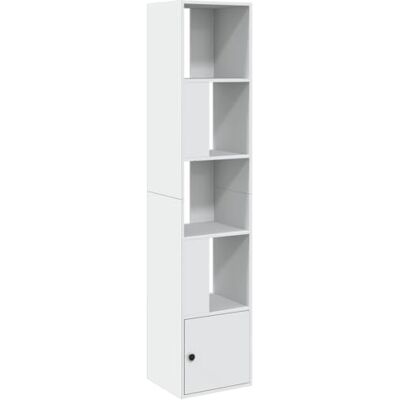 vidaXL Bibliothèque Blanc 40x36x189 cm Bois d'ingénierie, étagère à Livres, Porte-Livres, Support à Livres, Armoire de Rangement, étagère de Rangement - Publicité vidaXL Bibliothèque Blanc 40x36x189 cm Bois d'ingénierie, étagère à Livres, Porte-Livres, Support à Livres, Armoire de Rangement, étagère de Rangement - Publicité