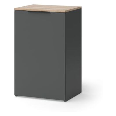 Vicco Commode Wido, Anthracite, 50x80cm avec étagère, pour Le Rangement et l’Organisation Peu encombrante - Publicité Vicco Commode Wido, Anthracite, 50x80cm avec étagère, pour Le Rangement et l’Organisation Peu encombrante - Publicité