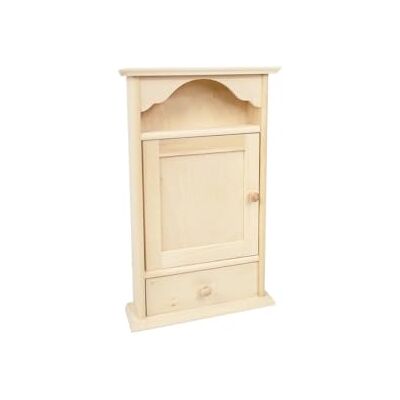 Wooden World Armoire à clés en Bois avec Porte 6 Crochets et Un tiroir - Publicité Wooden World Armoire à clés en Bois avec Porte 6 Crochets et Un tiroir - Publicité