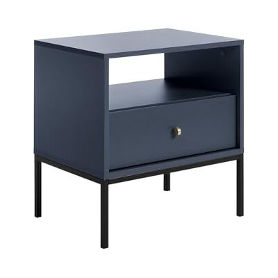 Table de nuit Bogdan - Design moderne, Fabriqué en Europe, Éco-responsable - Table de nuit - Publicité Table de nuit Bogdan - Design moderne, Fabriqué en Europe, Éco-responsable - Table de nuit - Publicité