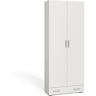 Vicco Étagère à dossiers Frank, Blanc, 80x182.4cm avec tiroir, pour Un Rangement Clair des dossiers et classeurs - Publicité Vicco Étagère à dossiers Frank, Blanc, 80x182.4cm avec tiroir, pour Un Rangement Clair des dossiers et classeurs - Publicité