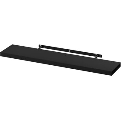 WOLTU Etagere Murale, Etagere, Étagère Murale Bois pour Salon, Cuisine, Chambre, Salle de Bain 110x22.9x3.8cm, Noir RG9316sz - Publicité WOLTU Etagere Murale, Etagere, Étagère Murale Bois pour Salon, Cuisine, Chambre, Salle de Bain 110x22.9x3.8cm, Noir RG9316sz - Publicité