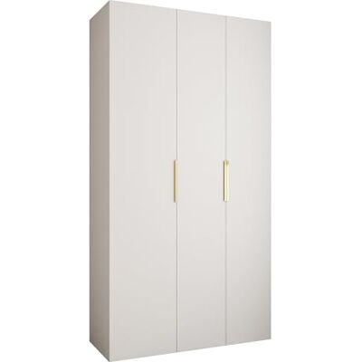 ABIKS MEBLE - Armadio Como - 130x245.5x40 - 3 portes - Wardrobe - Publicité ABIKS MEBLE - Armadio Como - 130x245.5x40 - 3 portes - Wardrobe - Publicité