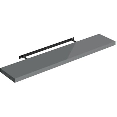 WOLTU Étagère Murale, Étagère Flottante et Décorative, en MDF et Métal, Blanc Brillant, 120x22,9x3,8cm - Publicité WOLTU Étagère Murale, Étagère Flottante et Décorative, en MDF et Métal, Blanc Brillant, 120x22,9x3,8cm - Publicité