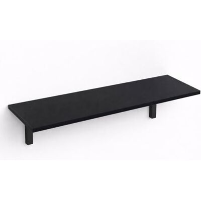 UNKNOWN - MEL-WALL-SHELF-60X30 - Noir - 60x30 - Étagère murale - Publicité UNKNOWN - MEL-WALL-SHELF-60X30 - Noir - 60x30 - Étagère murale - Publicité