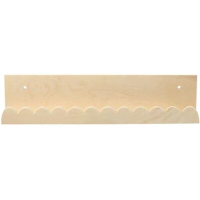 Creative Graine Créative Etagère Murale en Bois 42 x 9 cm Feston - Publicité Creative Graine Créative Etagère Murale en Bois 42 x 9 cm Feston - Publicité