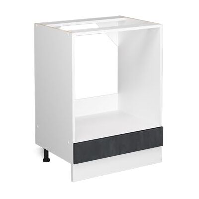 Vicco Meuble pour Four R-Line, Béton Noir, 60cm sans PT, pour Une Combinaison Libre au Sein de systèmes de Cuisine modulaires - Publicité Vicco Meuble pour Four R-Line, Béton Noir, 60cm sans PT, pour Une Combinaison Libre au Sein de systèmes de Cuisine modulaires - Publicité