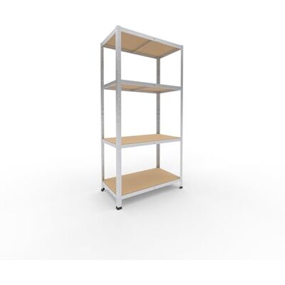 Shelfplaza - Home 180x90x50 cm - 4 niveaux - galvanisé - Rayonnage - Publicité Shelfplaza - Home 180x90x50 cm - 4 niveaux - galvanisé - Rayonnage - Publicité