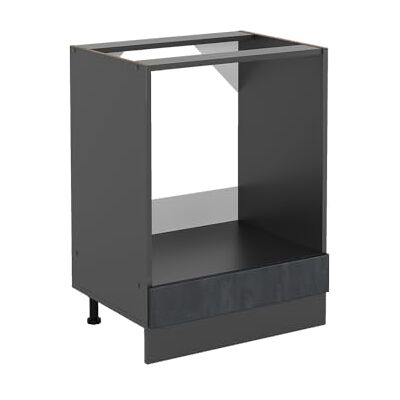 Vicco Meuble pour Four R-Line, Béton Noir, 60cm sans PT, pour Une Combinaison Libre au Sein de systèmes de Cuisine modulaires - Publicité Vicco Meuble pour Four R-Line, Béton Noir, 60cm sans PT, pour Une Combinaison Libre au Sein de systèmes de Cuisine modulaires - Publicité