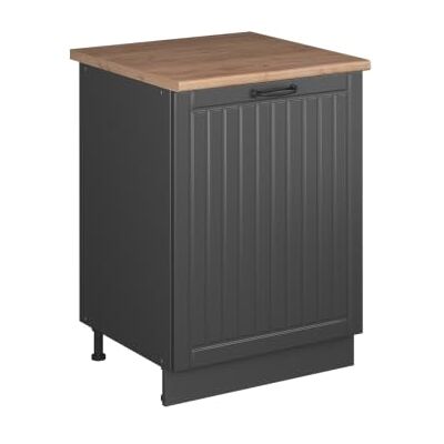 Vicco Meuble Bas de Cuisine Fame-Line, Gris foncé/Anthracite, 60cm 1 Porte avec Plan de Travail - Publicité Vicco Meuble Bas de Cuisine Fame-Line, Gris foncé/Anthracite, 60cm 1 Porte avec Plan de Travail - Publicité