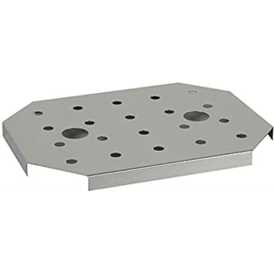 APS GN Égouttoir en acier inoxydable pour récipients Gastronorm compatible avec GN 1/2 Dimensions : 19 x 25 cm, hauteur : 1,5 cm - Publicité APS GN Égouttoir en acier inoxydable pour récipients Gastronorm compatible avec GN 1/2 Dimensions : 19 x 25 cm, hauteur : 1,5 cm - Publicité