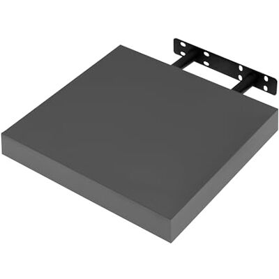 WOLTU Etagere Murale, Etagere, Étagère Murale Bois pour Salon, Cuisine, Chambre, Salle de Bain 25x22.9x3.8cm, Gris Foncé RG9365dgr - Publicité WOLTU Etagere Murale, Etagere, Étagère Murale Bois pour Salon, Cuisine, Chambre, Salle de Bain 25x22.9x3.8cm, Gris Foncé RG9365dgr - Publicité