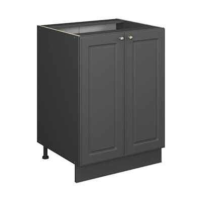 Vicco Meuble Bas de Cuisine Fame-Line, Anthrazit-Gold Landhaus, 60cm sans PT, à Combiner avec d'autres modules de la série Fame-Line - Publicité Vicco Meuble Bas de Cuisine Fame-Line, Anthrazit-Gold Landhaus, 60cm sans PT, à Combiner avec d'autres modules de la série Fame-Line - Publicité