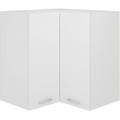 vidaXL Armoire de Cuisine Blanche Bois Composé - Armoire de Cuisine - Publicité vidaXL Armoire de Cuisine Blanche Bois Composé - Armoire de Cuisine - Publicité