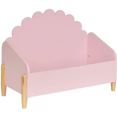 ATMOSPHERA CREATEUR D'INTERIEUR Atmosphera Coffre Douceur Rose 61x44,2cm - Publicité ATMOSPHERA CREATEUR D'INTERIEUR Atmosphera Coffre Douceur Rose 61x44,2cm - Publicité