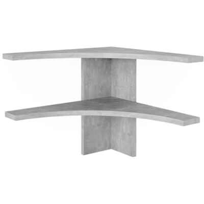 Vicco Étagère d'angle Roman, Béton, 43.5x37cm, adapté aux Solutions d’Angle Peu encombrantes dans la Salle à Manger - Publicité Vicco Étagère d'angle Roman, Béton, 43.5x37cm, adapté aux Solutions d’Angle Peu encombrantes dans la Salle à Manger - Publicité