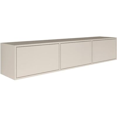 Selsey Meuble TV Suspendu Bois 150 cm Design Minimaliste Contemporain Extension 3 Abattants Finition Raffinée et Chaleureuse Système Push-to-Open Idéal Intérieur Moderne - Publicité Selsey Meuble TV Suspendu Bois 150 cm Design Minimaliste Contemporain Extension 3 Abattants Finition Raffinée et Chaleureuse Système Push-to-Open Idéal Intérieur Moderne - Publicité