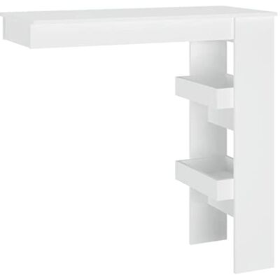 vidaXL Comptoir mural blanc 102 x 45 x 103,5 cm en bois contreplaqué - Publicité vidaXL Comptoir mural blanc 102 x 45 x 103,5 cm en bois contreplaqué - Publicité