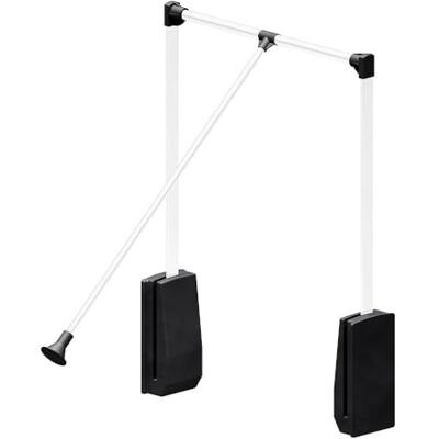 SLID'UP by Mantion Elévateur de penderie escamotable en Aluminium boîtier Noir Largeur Dressing 690-920 mm - Publicité SLID'UP by Mantion Elévateur de penderie escamotable en Aluminium boîtier Noir Largeur Dressing 690-920 mm - Publicité
