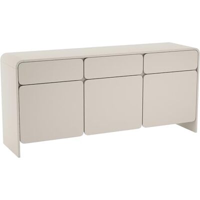 Selsey Commode Beige Cachemire 156 cm 3 Portes Fermeture Douce & 6 Étagères 3 Tiroirs Chants PVC Durables Meuble de Chambre pour Vaisselle/Textiles Style Scandinave Bois Clair - Publicité Selsey Commode Beige Cachemire 156 cm 3 Portes Fermeture Douce & 6 Étagères 3 Tiroirs Chants PVC Durables Meuble de Chambre pour Vaisselle/Textiles Style Scandinave Bois Clair - Publicité