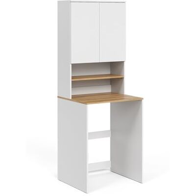 Vicco Armoire Machine à Laver Viktor, Blanc/Artisan, 68x88.2cm 2 pièces avec étagère, Convient pour Le Rangement de lessive et de Serviettes - Publicité Vicco Armoire Machine à Laver Viktor, Blanc/Artisan, 68x88.2cm 2 pièces avec étagère, Convient pour Le Rangement de lessive et de Serviettes - Publicité