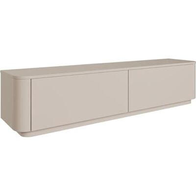 Selsey Meuble TV 175 cm Cachemire – Finition Mate Élégante, Meuble TV Posé ou Mural avec Façades Fraisées, en Panneau de Particules Stratifié et MDF, Fabriqué en Europe, pour Salon Moderne - Publicité Selsey Meuble TV 175 cm Cachemire – Finition Mate Élégante, Meuble TV Posé ou Mural avec Façades Fraisées, en Panneau de Particules Stratifié et MDF, Fabriqué en Europe, pour Salon Moderne - Publicité