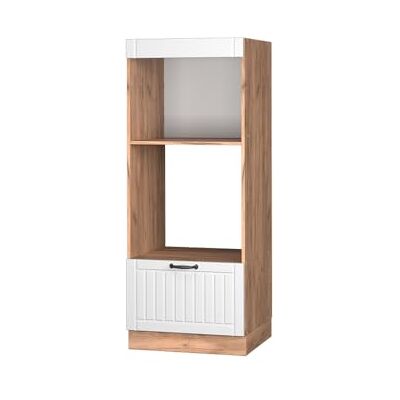 Vicco Armoire Micro-Ondes Fame-Line, Blanc Campagne, 60cm, à Combiner avec d'autres modules de la série Fame-Line - Publicité Vicco Armoire Micro-Ondes Fame-Line, Blanc Campagne, 60cm, à Combiner avec d'autres modules de la série Fame-Line - Publicité