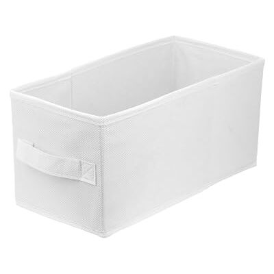 lavita avita Boîte de rangement en tissu Boîtes de rangement pliantes 15 x 31 x 15 cm Tiroir Boîte de rangement Tiroir Systèmes de rangement pour les vêtements 1 pièce (blanc) - Publicité lavita avita Boîte de rangement en tissu Boîtes de rangement pliantes 15 x 31 x 15 cm Tiroir Boîte de rangement Tiroir Systèmes de rangement pour les vêtements 1 pièce (blanc) - Publicité