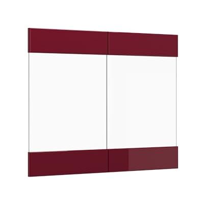 Vicco Façade de Cuisine R-Line, Rouge Brillant, 79.2x59cm façade de Meuble pour Meuble Mural vitré, adapté aux armoires de Cuisine R-Line pour Une Installation Facile - Publicité Vicco Façade de Cuisine R-Line, Rouge Brillant, 79.2x59cm façade de Meuble pour Meuble Mural vitré, adapté aux armoires de Cuisine R-Line pour Une Installation Facile - Publicité