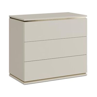 Vicco Commode avec tiroirs Linette, Cachemire, 80x70cm avec 3 tiroirs, Mécanisme Push-to-Open pour Une Ouverture silencieuse - Publicité Vicco Commode avec tiroirs Linette, Cachemire, 80x70cm avec 3 tiroirs, Mécanisme Push-to-Open pour Une Ouverture silencieuse - Publicité