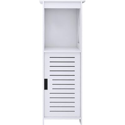 LANTUS Meuble de Salle de Bain, Meuble de Rangement, Armoire sur Pied, pour Salle de Bain, Salon, Salle à Manger, Cuisine, Style Moderne,26 x 20 x 75 cm Blanc - Publicité LANTUS Meuble de Salle de Bain, Meuble de Rangement, Armoire sur Pied, pour Salle de Bain, Salon, Salle à Manger, Cuisine, Style Moderne,26 x 20 x 75 cm Blanc - Publicité