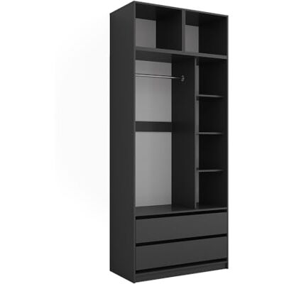 Vicco Armoire Elmo, Anthracite, 50x40cm - Publicité Vicco Armoire Elmo, Anthracite, 50x40cm - Publicité