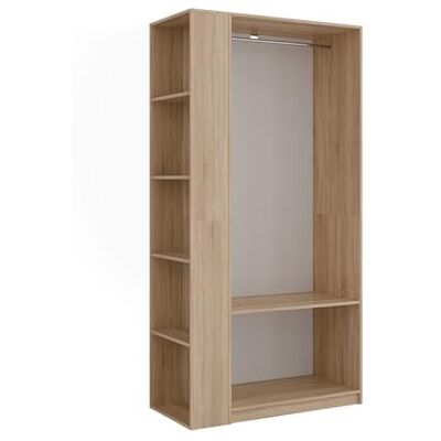 Vicco Armoire Elmo, Sonoma, 80x200cm Lot de 2pour Un Rangement Flexible des vêtements Les Plus Divers - Publicité Vicco Armoire Elmo, Sonoma, 80x200cm Lot de 2pour Un Rangement Flexible des vêtements Les Plus Divers - Publicité