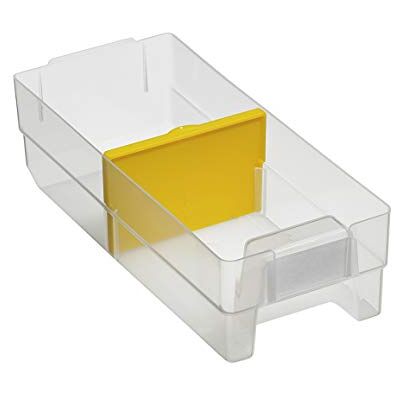 Allit 455533 Varioplus Extra E3 Lot de 10 séparateurs pour tiroir Jaune - Publicité Allit 455533 Varioplus Extra E3 Lot de 10 séparateurs pour tiroir Jaune - Publicité
