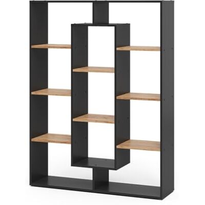 Vicco Meuble de Rangement Cube, Anthracite/chêne doré, 107.2x143cm, pour la séparation des espaces et Le Rangement Flexible - Publicité Vicco Meuble de Rangement Cube, Anthracite/chêne doré, 107.2x143cm, pour la séparation des espaces et Le Rangement Flexible - Publicité