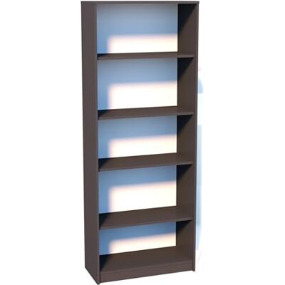 Home Collective Bibliothèque à 5 niveaux, étagère en finition mate, largeur 74 cm, étagère sur pied avec 4 étagères, idéale pour chambre, salon, couloir, panneau stratifié résistant, graphite de 16 mm d'épaisseur - Publicité Home Collective Bibliothèque à 5 niveaux, étagère en finition mate, largeur 74 cm, étagère sur pied avec 4 étagères, idéale pour chambre, salon, couloir, panneau stratifié résistant, graphite de 16 mm d'épaisseur - Publicité