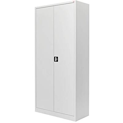 STIER Armoire Universelle avec 4 étagères 1950x920x420mm Gris Clair soudées - Publicité STIER Armoire Universelle avec 4 étagères 1950x920x420mm Gris Clair soudées - Publicité