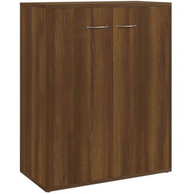 vidaXL Buffet Armoire de Rangement Organisateur de Maison Meuble de Salle de Séjour Intérieur Chêne Marron 60x30x75 cm Bois d'Ingénierie - Publicité vidaXL Buffet Armoire de Rangement Organisateur de Maison Meuble de Salle de Séjour Intérieur Chêne Marron 60x30x75 cm Bois d'Ingénierie - Publicité