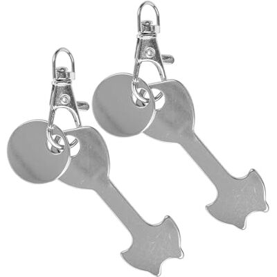 Your Day Mate Déclencheur de caddie universel pour tous les caddies, 2 pièces, en acier inoxydable, porte-clés avec mousqueton et jeton de caddie, jeton de déverrouillage de caddie détachable - Publicité Your Day Mate Déclencheur de caddie universel pour tous les caddies, 2 pièces, en acier inoxydable, porte-clés avec mousqueton et jeton de caddie, jeton de déverrouillage de caddie détachable - Publicité
