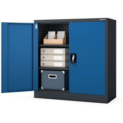 Armoire Métallique Jan Nowak Beata - 900x930x400mm - Bureau, École, Santé - Publicité Armoire Métallique Jan Nowak Beata - 900x930x400mm - Bureau, École, Santé - Publicité