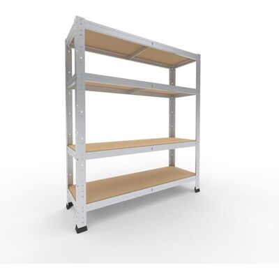 SHELFPLAZA - 100x90x30 cm - galvanisé - Shelving unit - Publicité SHELFPLAZA - 100x90x30 cm - galvanisé - Shelving unit - Publicité