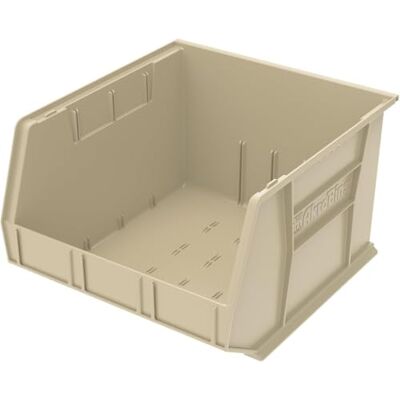 Akro-Mils Akro 30270 Lot de 3 bacs de rangement empilables en plastique à suspendre, 45,7 x 40,6 x 27,9 cm, pierre - Publicité Akro-Mils Akro 30270 Lot de 3 bacs de rangement empilables en plastique à suspendre, 45,7 x 40,6 x 27,9 cm, pierre - Publicité