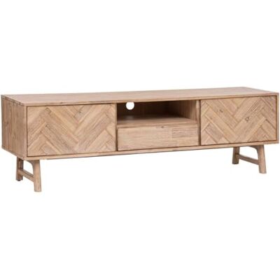 ATMOSPHERA CREATEUR D'INTERIEUR Atmosphera Meuble TV Aeris 2 Portes Bois d'acacia - Publicité ATMOSPHERA CREATEUR D'INTERIEUR Atmosphera Meuble TV Aeris 2 Portes Bois d'acacia - Publicité