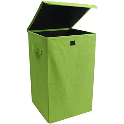 VCM Panier à Linge en Tissu Coffre à Linge Coffre à Linge en Tissu Couvercle Dreso M Panier à Linge en Tissu Coffre à Linge Coffre à Linge en Tissu Couvercle Dreso M Vert - Publicité VCM Panier à Linge en Tissu Coffre à Linge Coffre à Linge en Tissu Couvercle Dreso M Panier à Linge en Tissu Coffre à Linge Coffre à Linge en Tissu Couvercle Dreso M Vert - Publicité