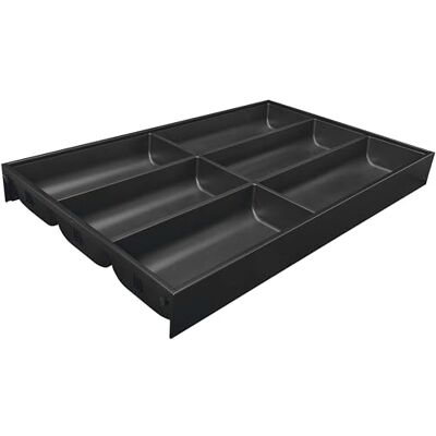 Blum AMBIA-LINE range-couverts Soft-Touch organiseur de tiroir premium pour tiroir et meuble de cuisine modernes protège, trie et range couverts et ustensiles 47×30×5 cm Gris/Blanc - Publicité Blum AMBIA-LINE range-couverts Soft-Touch organiseur de tiroir premium pour tiroir et meuble de cuisine modernes protège, trie et range couverts et ustensiles 47×30×5 cm Gris/Blanc - Publicité