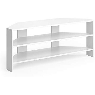Vicco Meuble TV, Blanc, 114x45cm, Convient à l'installation de téléviseurs jusqu'à 55 Pouces - Publicité Vicco Meuble TV, Blanc, 114x45cm, Convient à l'installation de téléviseurs jusqu'à 55 Pouces - Publicité